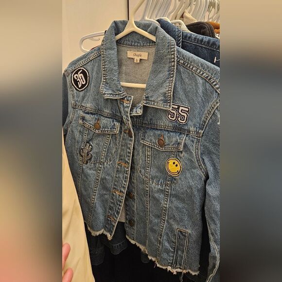 Chiqle patchwork denim jacket - Picture 2 of 2